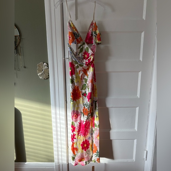 Reformation Poppies Silk Maxi Dress - Picture 4 of 8